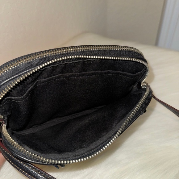 Coach Crossbody Pouch in Pebble Leather with Butterfly Appliqué - Picture 8 of 12